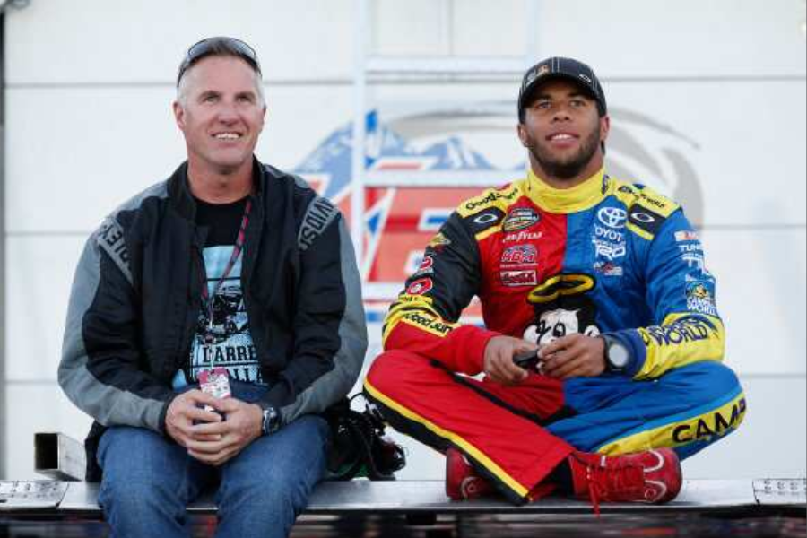 Bubba Wallace Bonding With His Father